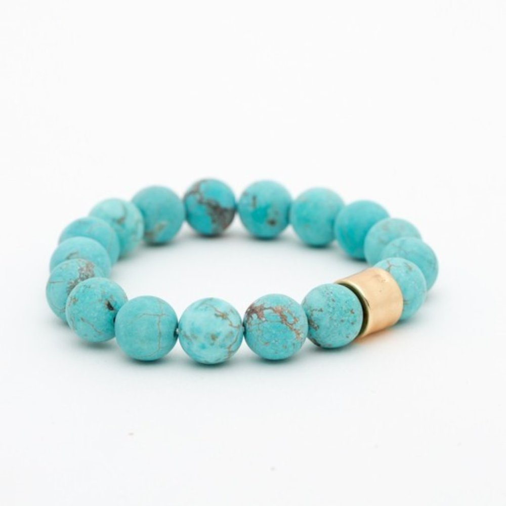 Marble Bracelets, Nine, Light Blue